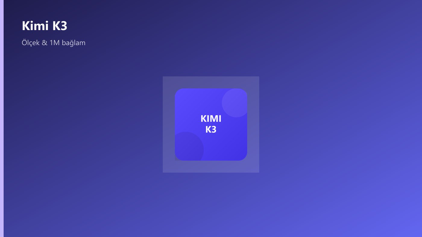 Kimi K3 marka kartı