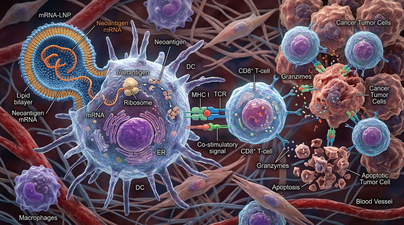 DNA çift sarmalı üzerinde 3D protein yapısındaki patojenik mutasyonların yapay zekâ renk haritası