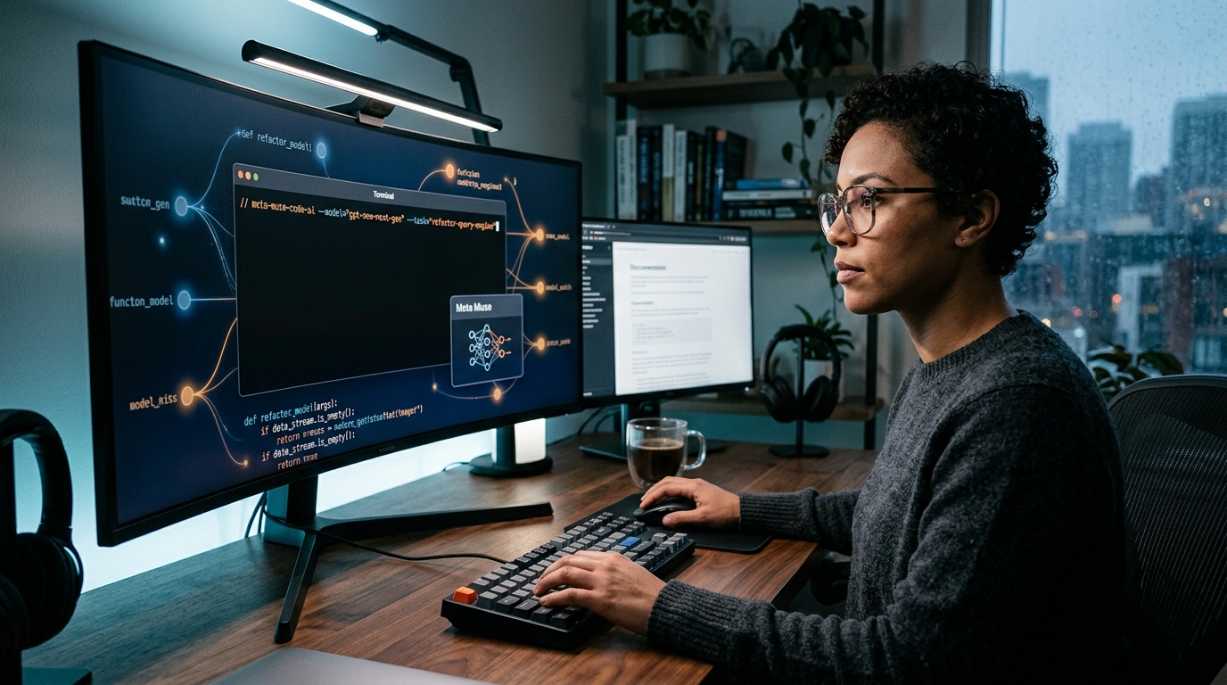 Meta Muse Code ve Muse Spark 1.2 Yapay Zekâ Kodlama Ajanı Terminal Mimarisi