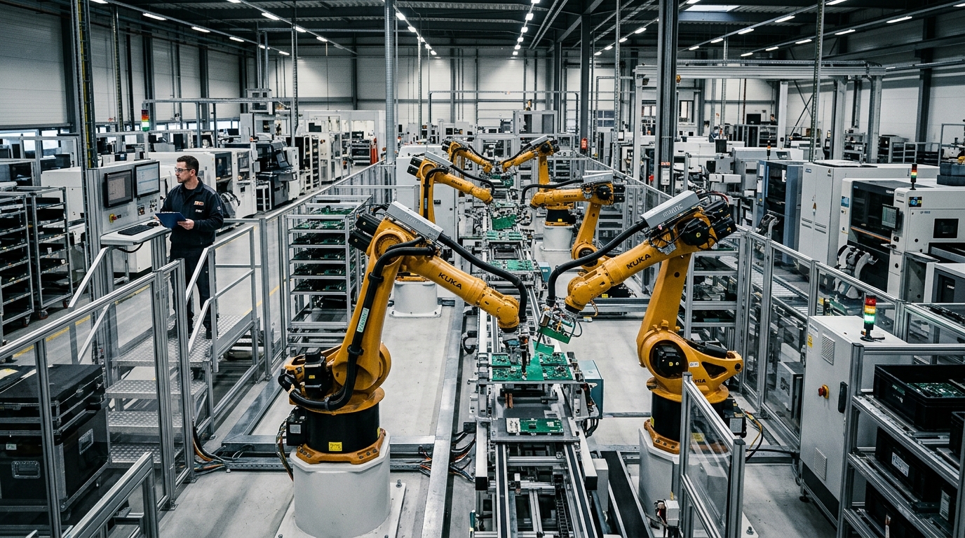 Tesla Optimus Gen 3 insansı robot seri üretim hattı